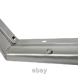 Stainless Steel 2 1/2 Bolt Mud Flap Hangers Angled Semi Truck Spring Loaded New