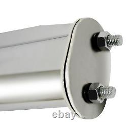 Stainless Steel 2 1/2 Bolt Mud Flap Hangers Angled Semi Truck Spring Loaded New