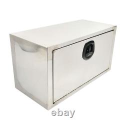 Stainless Steel 30X14X16 Underbody Truck Tool Box Trailer Pickup Toolbox