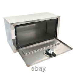 Stainless Steel 30X14X16 Underbody Truck Tool Box Trailer Pickup Toolbox