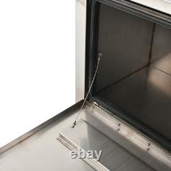Stainless Steel 30X14X16 Underbody Truck Tool Box Trailer Pickup Toolbox
