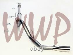 Stainless Steel 3 Cat Back Exhaust Muffler System 15-19 Ford F150 5.0L V8 Truck