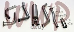 Stainless Steel 3 Cat Back Exhaust System Kit For 05-20 Nissan Frontier V6 5
