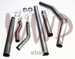 Stainless Steel 4 Exhaust System 94-97.5 Ford F250 7.3L Turbo Back Diesel Truck