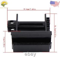 Stainless Steel 4pcs Trailer Track Slider Winch Flatbed Semi Truck 5500lbs
