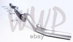 Stainless Steel 5 CatBack Exhaust Muffler System 01-05 Chevy GMC Duramax 6.6L