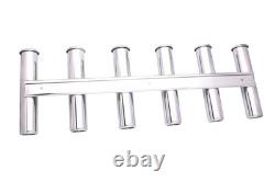 Stainless Steel 6 Link Tube Fishing Rod Holder for Boats Marine Yacht Truck RV