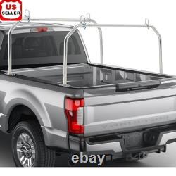 Stainless Steel Adjustable Truck Bed Rack With Cargo Stoppers Straps Universal Fit