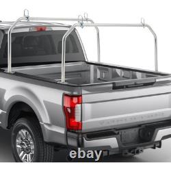 Stainless Steel Adjustable Truck Bed Rack With Cargo Stoppers Straps Universal Fit