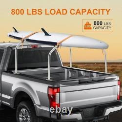 Stainless Steel Adjustable Truck Bed Rack With Cargo Stoppers Straps Universal Fit