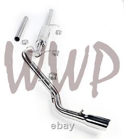 Stainless Steel CatBack Exhaust Muffler System 19-24 Silverado/Sierra 4.3L/5.3L