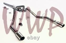 Stainless Steel CatBack Exhaust System 14-19 Chevy Silverado/GMC Sierra 1500 V8