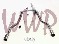 Stainless Steel CatBack Exhaust System 14-19 Chevy Silverado/GMC Sierra 1500 V8