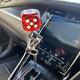 Stainless Steel Chain Shift Knob With Red Dice One-off Hiace Light Truck Mt