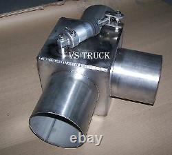 Stainless Steel Exhaust Changeover Valve Truck Daf Scania Volvo Man