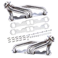 Stainless Steel Exhaust Headers Truck For Chevy GMC 88-97 5.0L/5.7L 305 350 V8