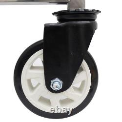 Stainless Steel Flexible Funeral Church Truck with 4 Handle Length Adjustable