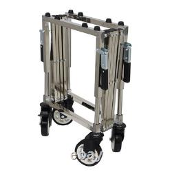 Stainless Steel Flexible Funeral Church Truck with 4 Handle Length Adjustable