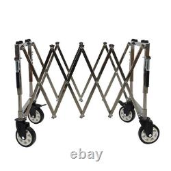 Stainless Steel Flexible Funeral Church Truck with 4 Handle Length Adjustable