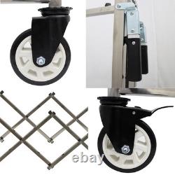 Stainless Steel Flexible Funeral Church Truck with 4 Handle Length Adjustable