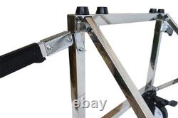 Stainless Steel Flexible Funeral Church Truck with 4 Handle Length Adjustable