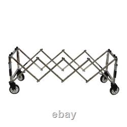 Stainless Steel Flexible Funeral Church Truck with 4 Handle Length Adjustable
