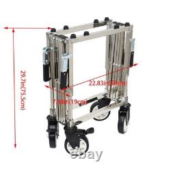 Stainless Steel Flexible Funeral Church Truck with 4 Handle Length Adjustable