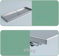 Stainless Steel Folding Wall Shelf 23.6x16in for Kitchen, Garage, Food Truck