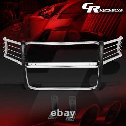 Stainless Steel Front Bumper Headlight/grille Brush Guard For 10-18 Ram Truck