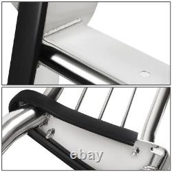 Stainless Steel Front Bumper Headlight/grille Brush Guard For 10-18 Ram Truck