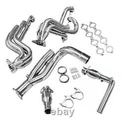 Stainless Steel Headers Pipe Gasket Fit Chevy GMT800 V8 Engine Truck