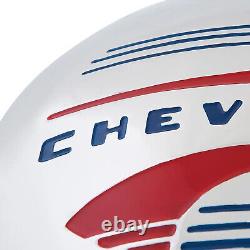 Stainless Steel Logo Hub Cap Wheel Covers Set of 4 Fits 1941-48 Chevy Car Truck