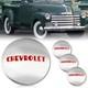 Stainless Steel Logo Hub Cap Wheel Covers Set Of 4 Fits 1947-53 Chevy Truck