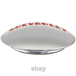 Stainless Steel Logo Hub Cap Wheel Covers Set of 4 Fits 1947-53 Chevy Truck