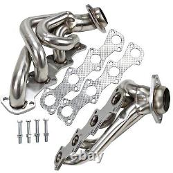 Stainless Steel Manifold Headers for 1997-1999 Ford F-250 Pickup Truck 5.4L V8