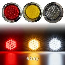 Stainless Steel Mud Flap Hanger LED Light Bar Heavy Duty for Semi Truck Trailer