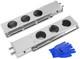Stainless Steel Mud Flap Hanger With Spring Loaded Rear Bar For Semi Trucks