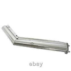 Stainless Steel Mud Flap Hangers Angled 1 Pair 2.5 Semi Truck Spring Loaded