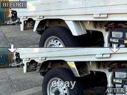 Stainless Steel Plated Rear Mudguard Panel for Mitsubishi Minicab Truck DS16T