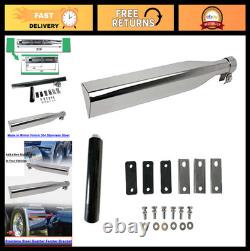 Stainless Steel Quarter Fender Bracket with Mounting Kit for Trucks Fits Singl
