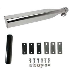 Stainless Steel Quarter Fender Bracket with Mounting Kit for Trucks Fits Singl Stainless Steel Quarter Fender Bracket with Mounting Kit for Trucks Fits Singl