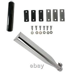 Stainless Steel Quarter Fender Bracket with Mounting Kit for Trucks Fits Singl