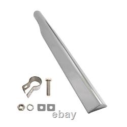 Stainless Steel Quarter Fender Tube Bracket Triangle for Semi Truck