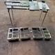 Stainless Steel Restaurant Prep Station Parts Lot Bar / Food Truck