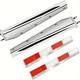 Stainless Steel Semi Truck Mud Flap Hangers, Heavy Duty Pair