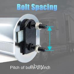 Stainless Steel Semi Truck Mud Flap Hangers, Heavy Duty Pair
