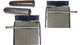 Stainless Steel Semi Truck Quarter Fender Kit With Bracket Set, 24 X 24