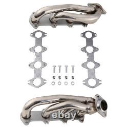Stainless Steel Shorty Exhaust Headers for 2004-10 Ford F150 Truck 5.4L V8 330