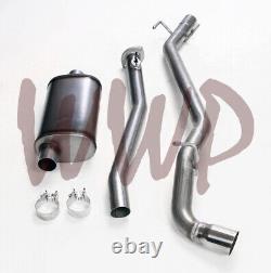 Stainless Steel Side Exit CatBack Exhaust System 00-04 Toyota Tacoma 2.7L & 3.4L