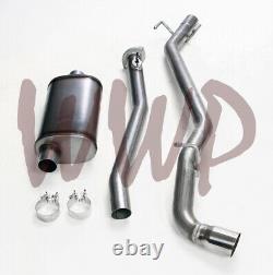 Stainless Steel Side Exit Cat Back Exhaust System 00-04 Toyota Tacoma 2.7L/3.4L